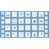Material patchwork  - Moda - Crystal Lane by Bunny Hill Designs 2980-12, Panel, 60cm