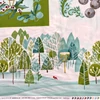 Imagine 5/7 - Material patchwork  - Moda - Winterly by Robin Pickens 48766-11 Panel, 60cm