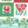 Material patchwork  - Moda - Winterly by Robin Pickens 48766-11 Panel, 60cm