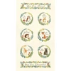 Imagine 1/4 - Material patchwork  - Moda - Effie's wood by Deb Strain 56010-11 Panel, 60cm