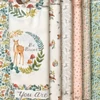 Material patchwork  - Moda - Effie's wood by Deb Strain 56010-11 Panel, 60cm