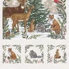 Material patchwork  - Moda - Woodland Winter by Deb Strain 56099-11 Panel, 60 cm