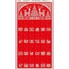 Tesatura patchwork - Makower - Christmas 25 Scandi Advent Red 117/R, Panel, 60cm