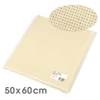 Imagine 1/3 - Kongré, Aida Pânză pentru broderie  cu punct în cruce, 14 count - ecru, 50x60 cm