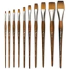 Raphael Precision 8930 Pensulă plată cu peri lungi - 0