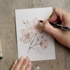 Set de desen Sakura Creative Kit - Cherry Blossom