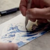 Set de desen Sakura Creative Kit- Kanagawa