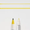 Sakura IDenti Pen marker cu alcool, cu două vârfuri  - yellow