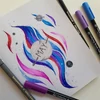 Sakura Koi Brush Pen Set markere pensulă  - 6 buc, Manga Set