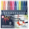 Sakura Koi Brush Pen marker tip pensulă  în set  - 12 buc