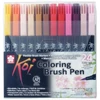 Sakura Koi Brush Pen marker tip pensulă  în set  - 24 buc