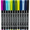 Sakura Koi Brush Pen marker tip pensulă  în set  - 24 buc