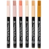 Sakura Koi Brush Pen Set markere pensulă  - 6 buc, Manga Set