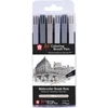 Sakura Koi Brush Pen marker tip pensulă  în set  - 6 buc, Urban