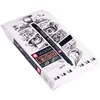 Imagine 2/5 - Set stilou de desen tehnic Sakura Pigma Micron - set de 6 + suport stilou, Black Edition