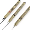 Sakura Pigma Micron Set stilou pentru desen tehnic és markere tip pensulă  - 3 buc