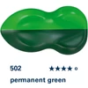 Schmincke AERO COLOR Professional vopsea aerograf , 28 ml - 502, permanent green
