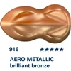 Schmincke AERO COLOR Professional vopsea aerograf , 28 ml - 916, AERO METALLIC brilliant bronze