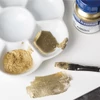 Pudra cu efect metalic Schmincke Aqua Bronze, 20 ml - 812, auriu pal bogat
