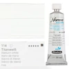 Schmincke Norma Blue vegan Culori ulei solubile în apă, 35 ml - 114, titanium white