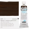 Schmincke Norma Blue vegan Culori ulei solubile în apă, 35 ml - 624, natural burnt umber