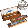 Set de creioane pudră pastelate Schmincke Retro – 48 buc, în cutie de lemn