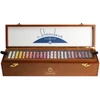 Set de creioane pudră pastelate Schmincke Retro – 48 buc, în cutie de lemn