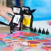 Set duze Sennelier Abstract pentru vopsea acrilică, 8 buc