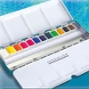 Set de acuarele Sennelier la petite Aquarelle - 12x1/2 bastonașe, cutie metalică
