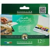 Sennelier la petite Aquarelle Hands Free Set culori acuarelă - în recipiente 12x1/2  + pensulă cu rezervor de apă