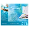 Set de Culori acuarelă  Sennelier la petite Aquarelle,  12x1/2 + pensulă
