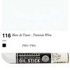 Sennelier Oil Stick Culori ulei, sub formă de baton, 38 ml - 116, titanium white