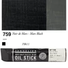 Sennelier Oil Stick Culori ulei, sub formă de baton, 96 ml - 759, mars black