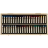 Set crete pastel uleioase Sennelier - 50 buc, în cutie lemn