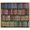 Set crete pastel uscat Sennelier - 100 buc, portret, cutie din lemn