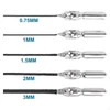 Set caligrafie, 6 piese - vârf tăiat