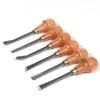 Set de cuțite pentru sculptat în lemn și linogravură, 6 buc