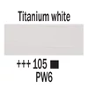 Vopsea acrilică Talens Amsterdam, 2x120 ml, 105, titanium white