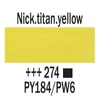 Talens Amsterdam vopsea acrilică, 250 ml - 274, nickel titanium yellow