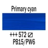 Talens Amsterdam vopsea acrilică, 20 ml - 572, primary cyan