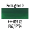Talens Amsterdam vopsea acrilică, 120 ml - 619, permanent green deep