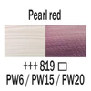 Talens Amsterdam vopsea acrilică, 20 ml - 819, pearl red