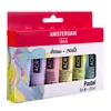 Talens Amsterdam set vopsea acrilică - 6x20 ml, culori pastelate