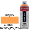 Talens Amsterdam spray vopsea acrilică pe bază de apă, 400 ml - 253, gold yellow