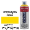Talens Amsterdam spray vopsea acrilică pe bază de apă, 400 ml - 272, transparent yellow medium