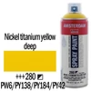 Talens Amsterdam spray vopsea acrilică pe bază de apă, 400 ml - 280, nickel titanium yellow deep