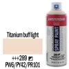 Talens Amsterdam spray vopsea acrilică pe bază de apă, 400 ml - 289, titanium buff light