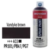 Talens Amsterdam spray vopsea acrilică pe bază de apă, 400 ml - 403, vandyke brown