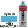 Talens Amsterdam spray vopsea acrilică pe bază de apă, 400 ml - 558, king's blue light