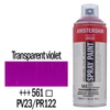 Talens Amsterdam spray vopsea acrilică pe bază de apă, 400 ml - 561, transparent violet